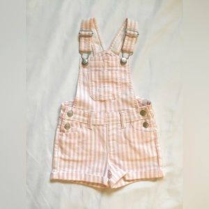 Toddler girl overall shorts
